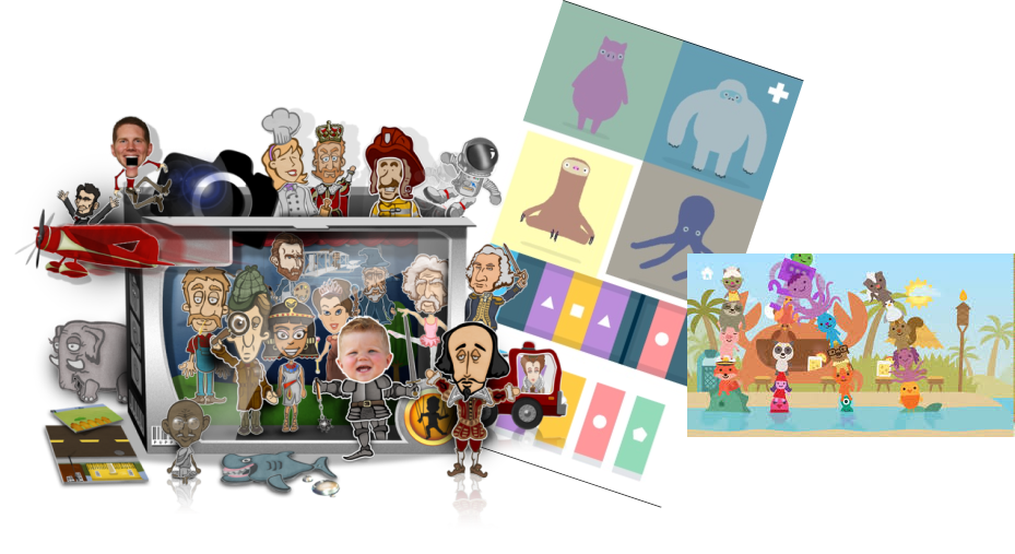 Previewbild für den Blogeintrag: 3 apps die die Kreativität von Kindern fördern